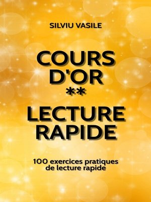 cover image of COURS D'OR ** LECTURE RAPIDE